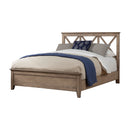 Carmel Full Size Panel Bed, French Truffle Alpine
