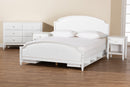Seda Classic and White Full Size 4Pc Bedroom Set Baxton