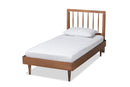 Gregory Ash Walnut Twin Size Platform Bed Baxton