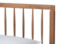 Jihan Ash Walnut Twin Size Platform Bed Baxton