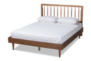 Gregory Ash Walnut Full Size Platform Bed Baxton