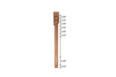 Rowanne Walnut Brown Full Size Platform Bed Baxton
