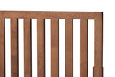 Rowanne Walnut Brown Full Size Platform Bed Baxton