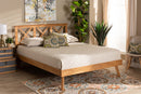 Kasia Brown Full Size Platform Bed Baxton