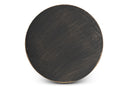 Imogen Antique Black finished Metal End Table Baxton
