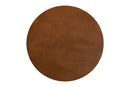 Rosine Modern Gray and Walnut Brown Wood 5-Piece Dining Set Baxton