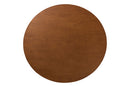 Rosine Modern Gray and Walnut Brown Wood 7-Piece Dining Set Baxton