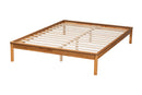 Nella Honey Oak King Size Bed Baxton