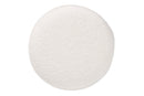 Josephine Ivory Boucle Upholstered Ottoman Baxton