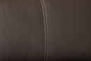 Suvi Modern Brown Full Leather Sectional Sofa w/Right Facing Chaise Baxton
