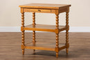 Valere Walnut Brown End Table Baxton