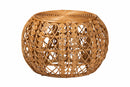 Lianna Natural Brown Rattan Coffee Table Baxton