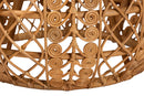 Lianna Natural Brown Rattan Coffee Table Baxton
