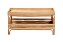 Devlin Natural Rattan Coffee Table Baxton