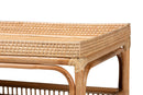 Devlin Natural Rattan Coffee Table Baxton