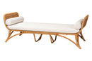 Guerin Bohemian Light Honey Rattan Daybed Baxton