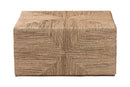 Stratton Japandi Natural Seagrass Coffee Table Baxton