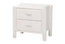 Lilly Modern White Teddy-Bear Fabric Queen Size 5-Piece Bedroom Set Baxton