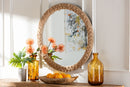 Bradford Coastal Braided Rope Accent Mirror Baxton