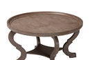 Cormier Antique Brown Wood Coffee Table Baxton