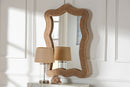 Derris Coastal Woven Rope Accent Wall Mirror Baxton
