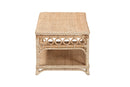 June Natural Rattan Coffee Table Baxton