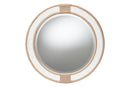 Aiko Round Woven Rope Mirror Baxton