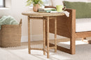Eara Handwoven Seagrass End Table Baxton