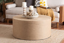 Jennica Handwoven Jute Coffee Table Baxton