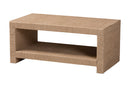 Cady Handwoven Jute Coffee Table Baxton