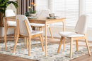 Caelan 5-Piece Dining Set Baxton