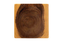 Scotlyn Hand-carved Suar Wood Side Table Baxton