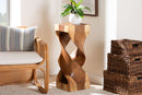 Scotlyn Suar Wood Accent Table Baxton