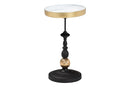Kaede Round Accent Side Table Baxton