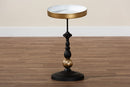 Kaede Round Accent Side Table Baxton