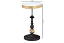 Kaede Round Accent Side Table Baxton