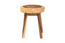 Javion Suar Wood End Table Baxton