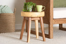 Javion Suar Wood End Table Baxton