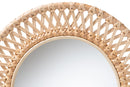 Cherise Natural Rattan Wall Mirror Baxton