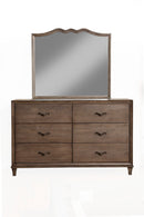 Adele Mirror, Antique Grey Alpine