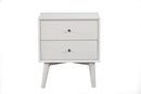 Bristol Nightstand, White Alpine