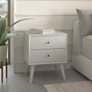 Bristol Nightstand, White Alpine