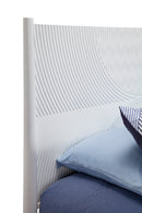 Bristol Full Panel Bed, White Alpine