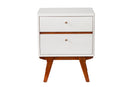Emery Two Drawer Nightstand Alpine
