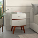 Emery Two Drawer Nightstand Alpine