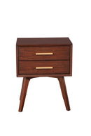 Camilla 2 Drawer Nightstand Alpine