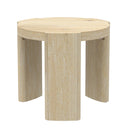 Sloane 20" Round End Table, Driftwood Alpine