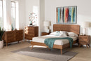 Castello Walnut Brown King Size 5-Piece Bedroom Set Baxton