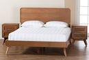 Castello Walnut Brown Full Size 3-Piece Bedroom Set Baxton