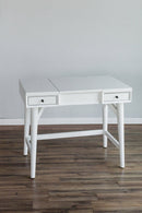 Melbourne Bedroom Vanity, White Alpine